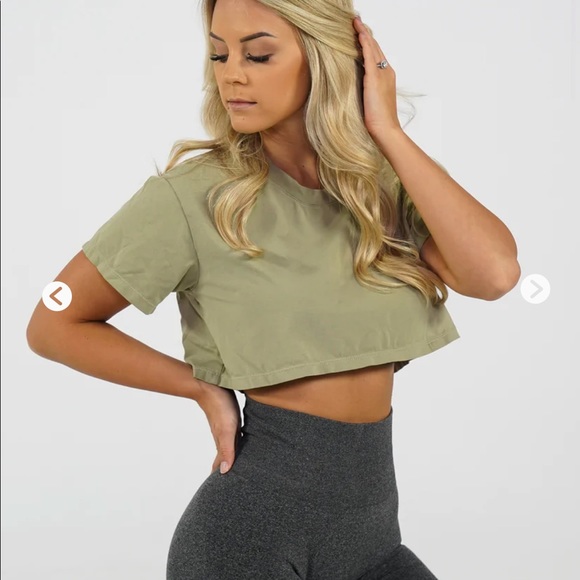 NVGTN Tops - SOLD: NVGTN Army Green Everyday Tee SOLD OUT ONLINE size Small / Medium